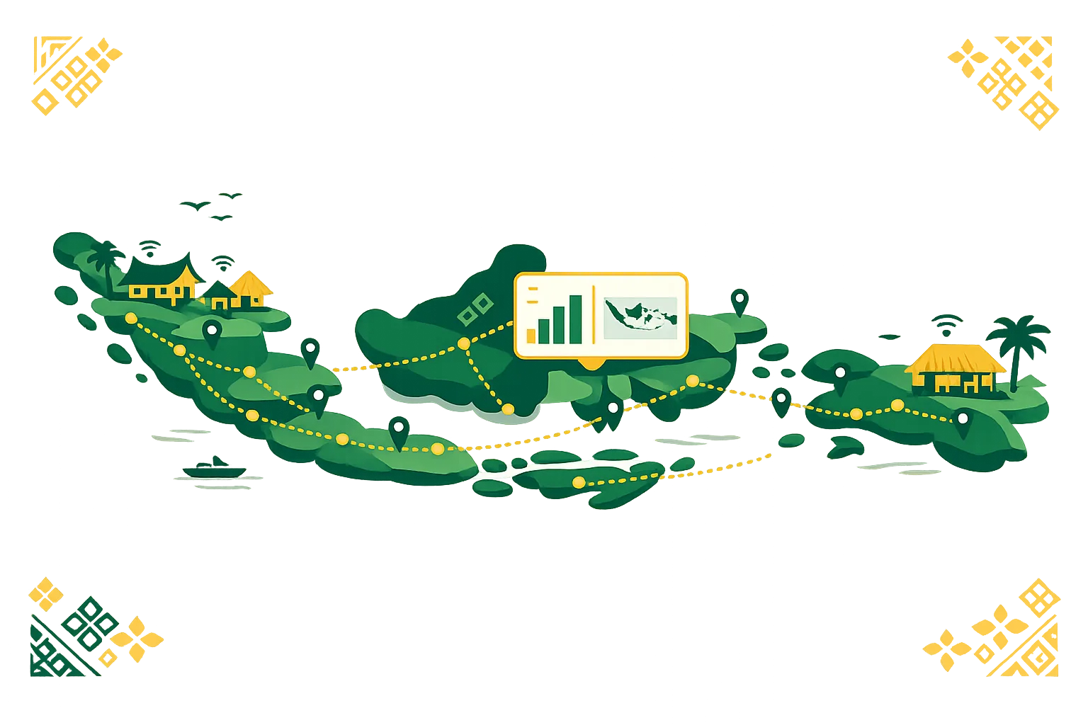 Digitalisasi desa Nusantara — dari Sabang hingga Merauke